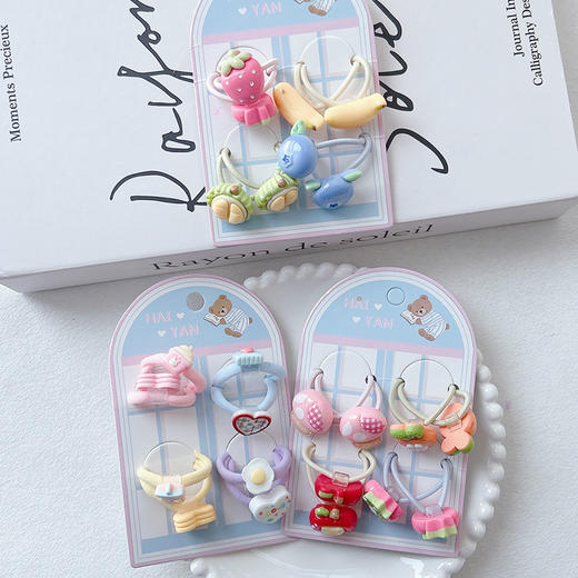 卡通配件8根RT卡装皮筋-纪念日百货门店同款169248458 商品图4