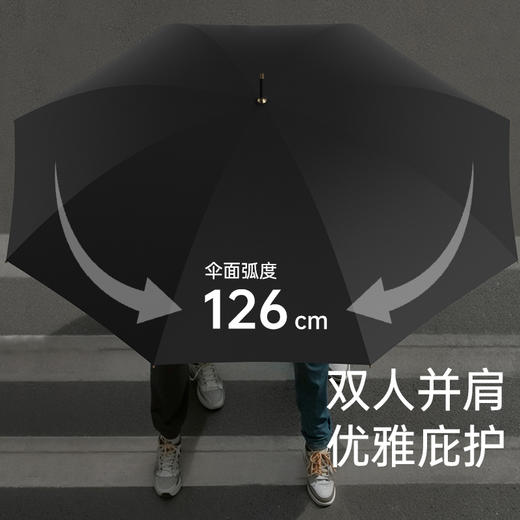 左都简约轻奢长柄伞 商品图4