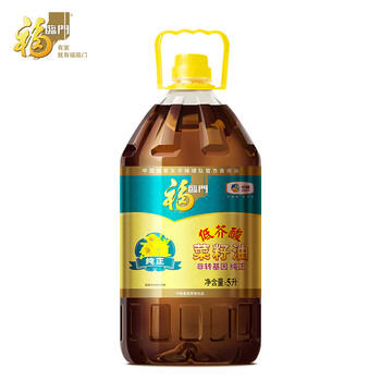 福临门食用油 非转基因低芥酸纯正菜籽油5L【保真菜籽油】中粮出 /粮油调味 /食用油 /菜籽油 商品图2