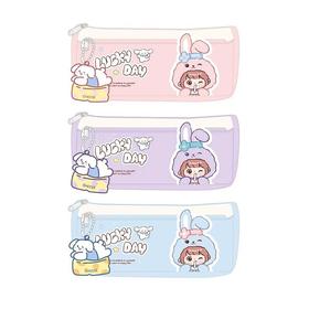 【文具】热速双层大容量女款笔袋RS5021(颜色请备注）