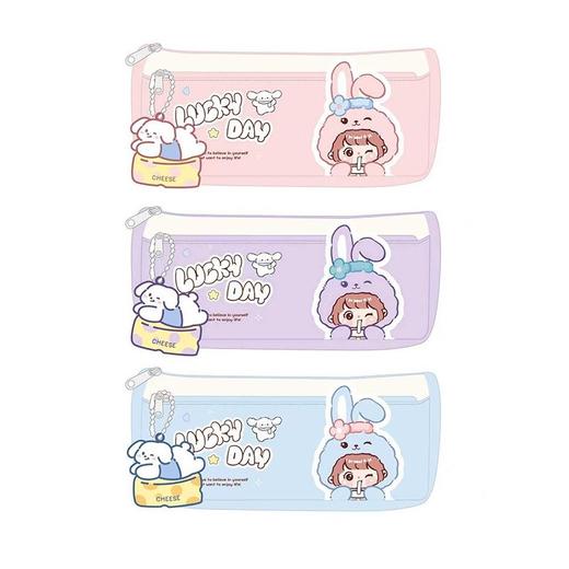 【文具】热速双层大容量女款笔袋RS5021(颜色请备注） 商品图0