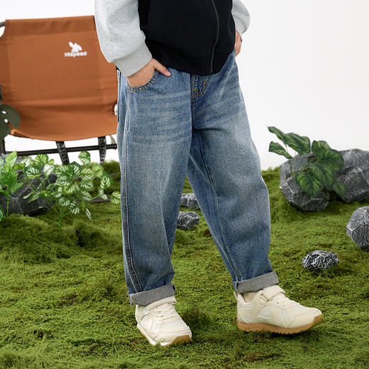 【软牛仔裤】棉花堂牛仔长裤  软牛仔  柔软舒适   挺阔有型  百搭 时尚  FD61115 商品图4