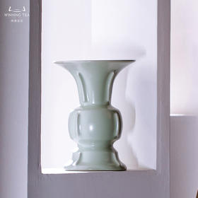 问鼎汝瓷天青出戟尊（收藏款）