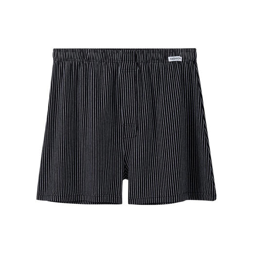 【99到手4件❗️纯棉条纹阿罗内裤】甄选品质原料，一件顶3件❗️休闲/睡裤/内裤，家居全棉阿罗裤全棉大码中腰内裤男L 商品图4