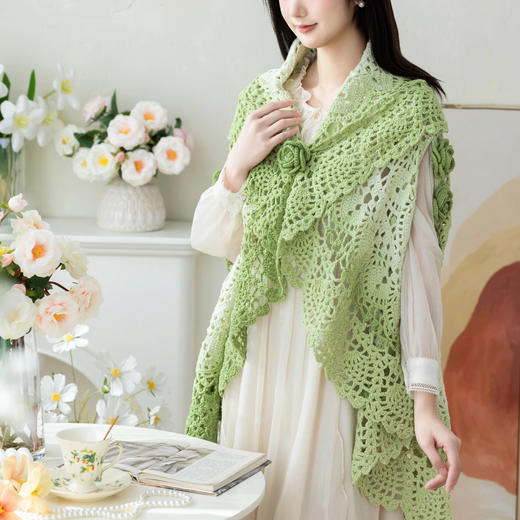 苏苏姐家贝伊马甲手工diy钩针牛奶棉编织衣服毯桌垫毛线团材料包 商品图2