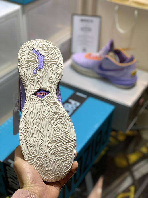 春季特惠💰430 Nk LeBron 20 "Violet Frost" 詹姆斯20 减震防滑耐磨 低帮 实战篮球鞋 男女同款 商品图8