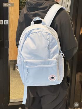 越南回货！！正品订单！！匡威Converse情侣款双肩包浅雾霾蓝。  雾霾蓝匡威双肩包