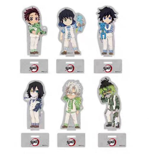 《鬼灭之刃》2023款白色情人节限定盲盒亚克力立牌A组(1/6) 商品图0