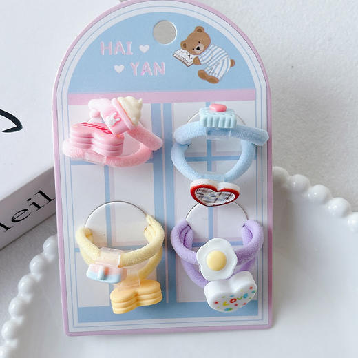 卡通配件8根RT卡装皮筋-纪念日百货门店同款169248458 商品图2