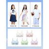 【E】likeuu少女运动内衣透气女童学生撞色抹胸背心发育期logo款LK1152015 商品缩略图4