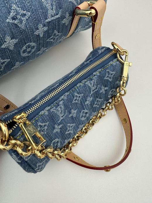 驴家 Papillon 牛仔手袋 商品图7