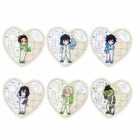 《鬼灭之刃》2023款白色情人节限定盲盒心形亚克力杯垫A组(1/6)