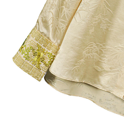 ³【南宋新中式别致洋气国风提花长袖衬衫】25043 XN03-SD-NSSF 商品图4