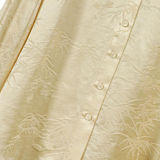 ³【南宋新中式别致洋气国风提花长袖衬衫】25043 XN03-SD-NSSF 商品图3