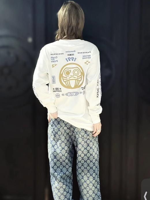 春款上新！ 26新款，春夏款！全棉长袖  情侣款！日潮OG！EVISU 小海鸥几何长袖 商品图2