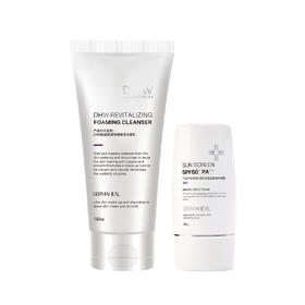 Dermaheal/德玛莉 御光净澈cp（防晒霜+洁面乳）【该商品不支持用券】