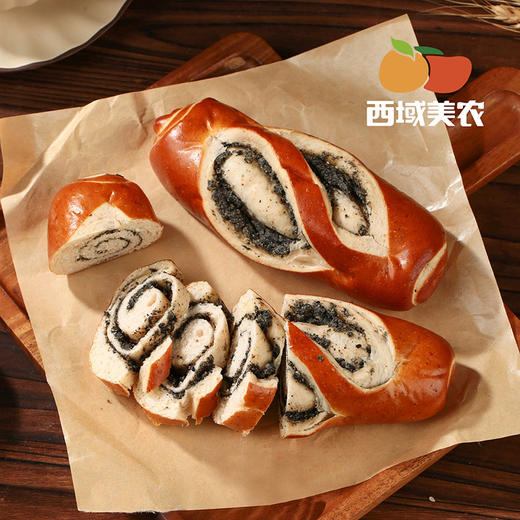 西域美农 黑芝麻碱水列巴 600克 发顺丰 商品图9