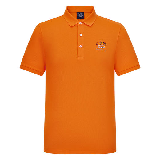 【纯棉】德鲨蓝色短袖POLO衫男青年2026夏新款休闲翻领T恤 商品图3