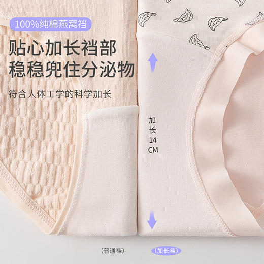 【樱姿娜莫代尔高腰轻燕裤80065，49.9元/5条】微压轻塑形，轻盈有料，0感体验 商品图2