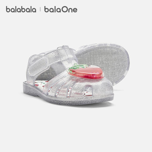 【balaOne】巴拉巴拉童鞋儿童休闲鞋女童2026夏新款透气果冻凉鞋 商品图1