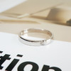 Zbird AU750白金简约时尚0.013克拉钻石戒指21号（戒圈可改）030226NJT44 商品缩略图2