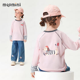 【90-140】【MQDmini】女童春秋撞色长袖T恤