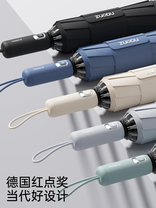 左都简约电镀按钮反向雨伞 商品图1