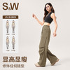 【SW速惟】阔腿显瘦高腰薄款垂感速干休闲裤6238 商品缩略图2