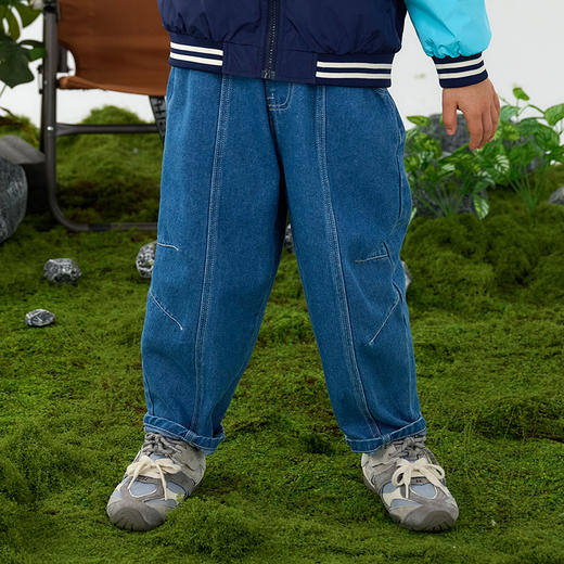 【经典牛仔裤】棉花堂 牛仔长裤  耐穿又百搭  A类 FD61107 商品图7