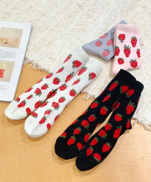 二店y 【发四双】Tabi*门店在售款！出日本订单！“爱马仕”级品质 冬甜系草莓袜 商品图10