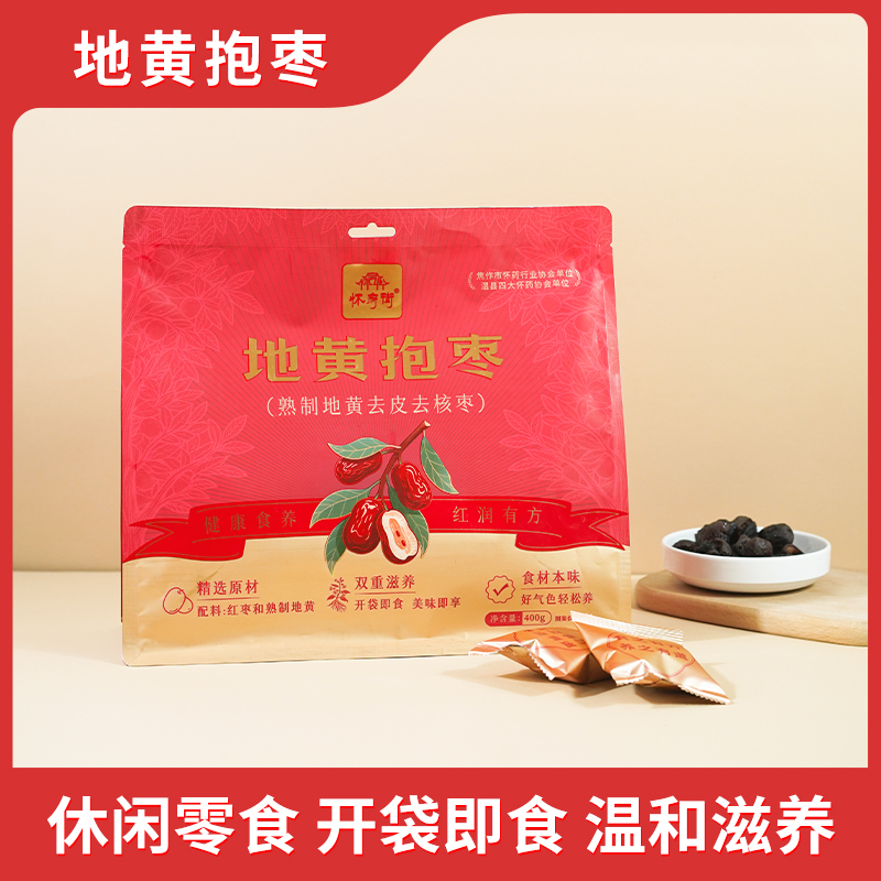怀府街丨地黄抱枣软糯香甜 营养美味 开袋即食 养足气血400g/袋