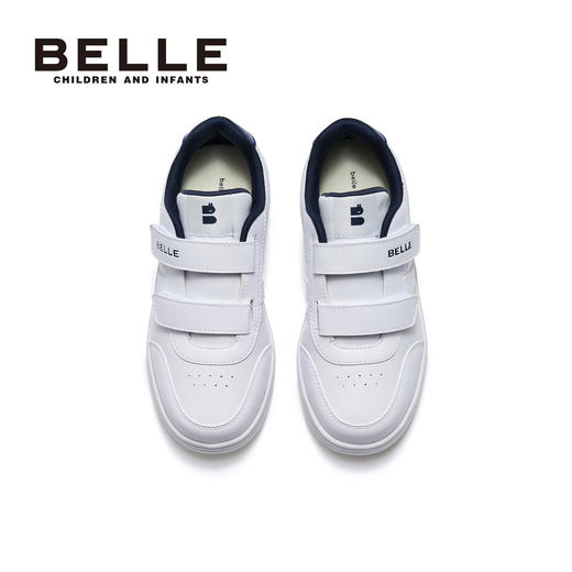 百丽26春季校园风双层魔术贴休闲板鞋、BL6128 商品图6