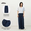 女装“穿一整天都舒适”26春夏【运动牛仔】桉树亚麻直筒裤 商品缩略图4