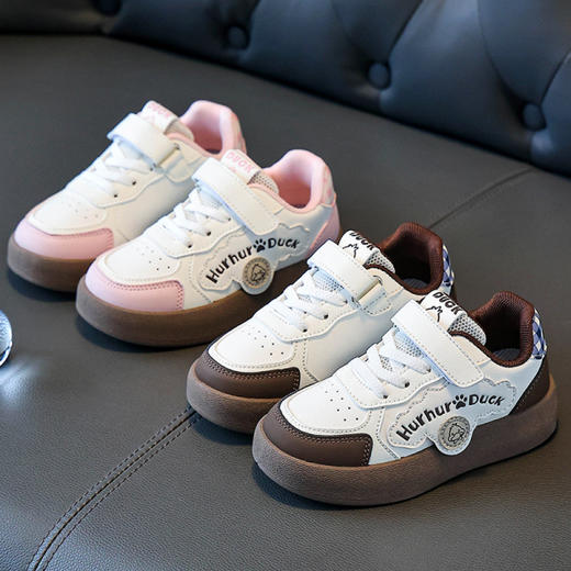 【小黄鸭】2026儿童板鞋多巴胺春季板鞋新款女童鞋子软底运动鞋男宝休闲鞋26-37 商品图10
