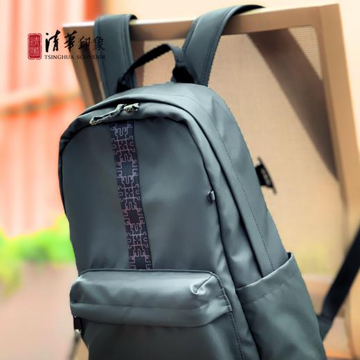 清华文创1911环保双肩包（绿色） 商品图2