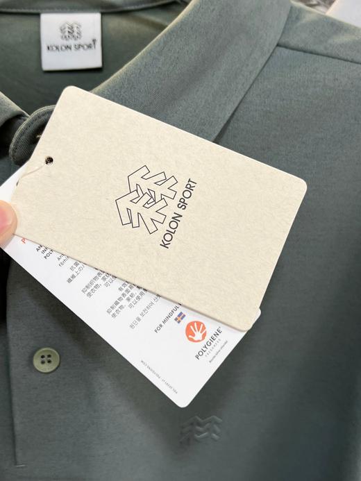 点此购买 可隆秋冬季男士加绒长袖POLO衫 ss 340796 商品图10