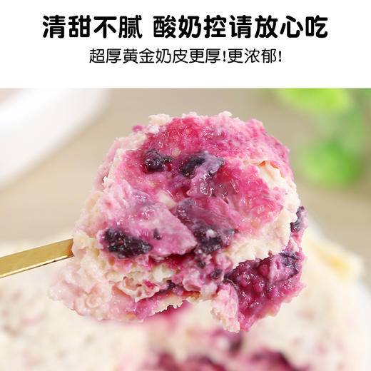 【一口爆浆❗️冰激凌鲜奶皮子】甄选品质原料制作，奶味浓郁越嚼越香，果味清新双重口味，蓝莓与菠萝双味可选，内蒙古手工果粒奶皮子即食奶干奶酪千层奶皮L-d 商品图3