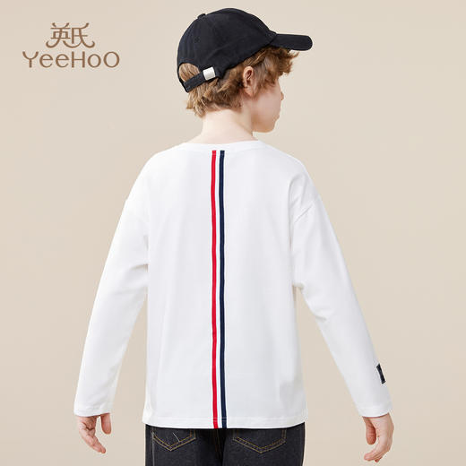 【英氏】【110-175】男童春秋长袖运动T恤 商品图6