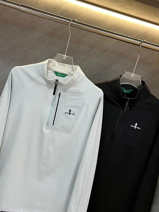 点此购买 比音勒芬秋冬季男士加绒立领长袖T恤衫 ss 340799 商品图4