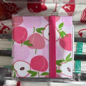 飞乐鸟*NWXW300-F6J-BMA迷你本 木浆布艺水彩写生本 细纹  蜜桃60*60mm 20张/本