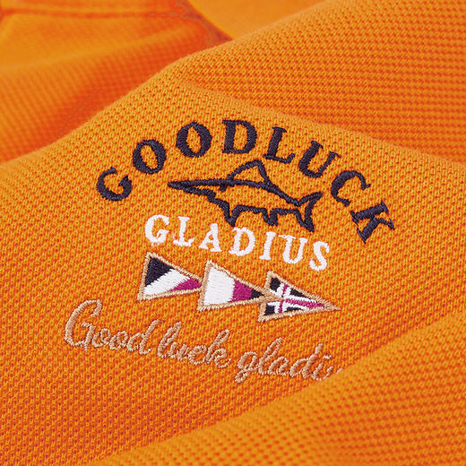 【纯棉】德鲨蓝色短袖POLO衫男青年2026夏新款休闲翻领T恤 商品图4