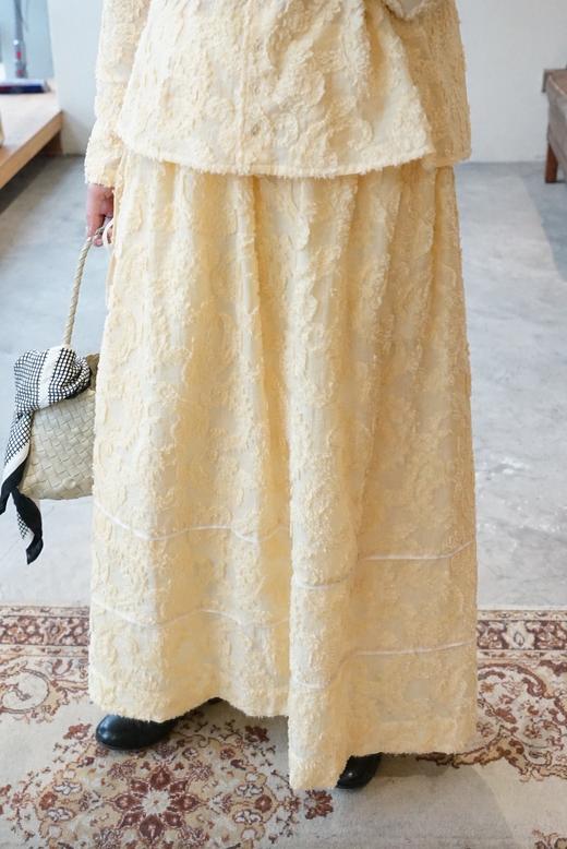 SUSURI 精美针织提花半身裙 商品图1