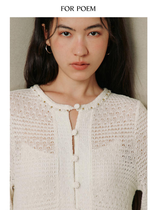 ForPoem 26/SS 原创设计钩针度假连衣裙 商品图2