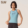 【SW速惟】22号美式复古自带杯垫撞色运动背心 8165 商品缩略图2