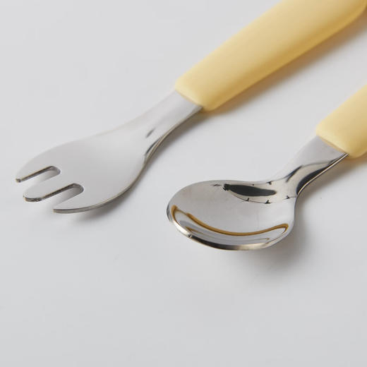 NITORI宜得利家居 可爱卡通儿童餐具不锈钢勺叉2件套 商品图8