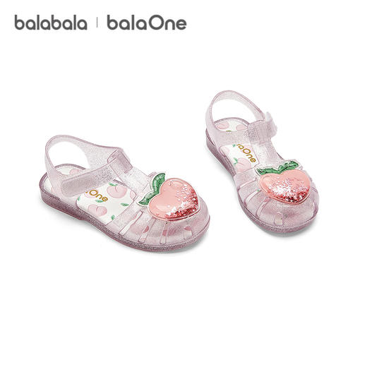 【balaOne】巴拉巴拉童鞋儿童休闲鞋女童2026夏新款透气果冻凉鞋 商品图4
