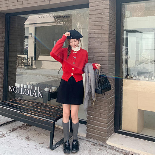 【129元任选2件】现货！ 韩版高腰短款包臀裙 商品图3