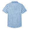 德鲨夏新款短袖格子衬衫男青年时尚休闲上衣男装打底衬衣 商品缩略图1