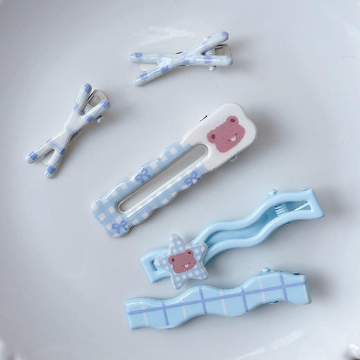 可爱奶呼呼多个合发夹（5个）-纪念日百货门店同款169149177 商品图3