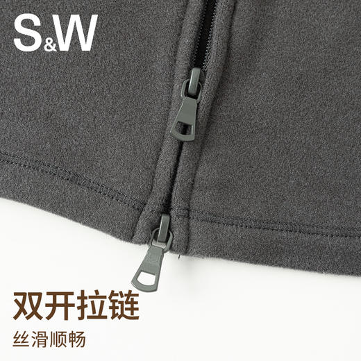【SW速惟】修身拉链德绒短保暖长袖运动上衣1557 商品图4